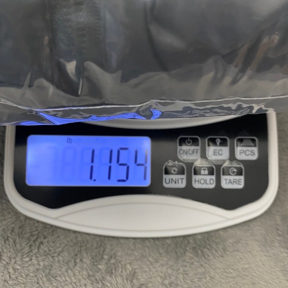 Mens Packable Insulated Puffer Large Jacket Black Full Zip Lightweight Very Warm - Picture 12 of 12